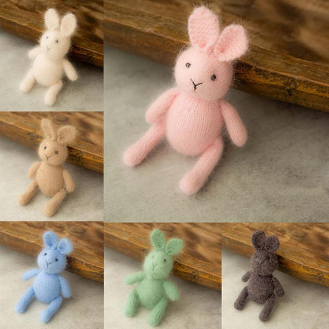 Newborn Photography Props Bunny Doll Knitted Mohair Cartoon Rabbit Doll Toy-TB00792-Veeddydropshipping Newborn Photography Props Bunny Doll Knitted Mohair Cartoon Rabbit Doll Toy-TB00792-Veeddydropshipping