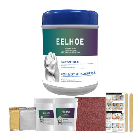 Hand Casting Kit, DIY Hand Foot 3D Printing  Keepsake Hands Sculpture Kit for Day,-TB00800-Veeddydropshipping Hand Casting Kit, DIY Hand Foot 3D Printing  Keepsake Hands Sculpture Kit for Day,-TB00800-Veeddydropshipping