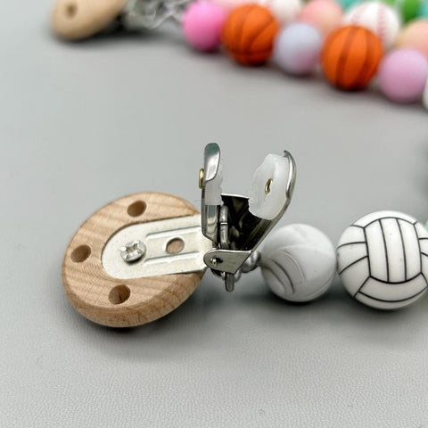 Personalized Letters Name Baby Football Silicone Night Pearl Pendant-TB00814-Veeddydropshipping Personalized Letters Name Baby Football Silicone Night Pearl Pendant-TB00814-Veeddydropshipping