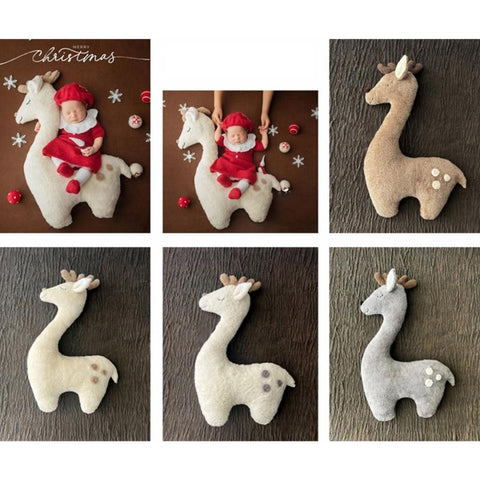 Newborn Photography Props Deer Posing Cushion Baby Photo Shooting-TB00772-Veeddydropshipping Newborn Photography Props Deer Posing Cushion Baby Photo Shooting-TB00772-Veeddydropshipping