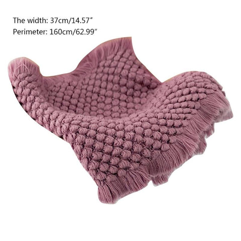 Cotton Wool Crochet Baby Blanket Newborn Photography Props-TB00775-Veeddydropshipping Cotton Wool Crochet Baby Blanket Newborn Photography Props-TB00775-Veeddydropshipping