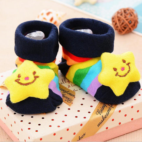 Baby Socks Toy Slipper Girls Boys Newborn Accessories Rubber Anti Slip- Baby Socks Toy Slipper Girls Boys Newborn Accessories Rubber Anti Slip-