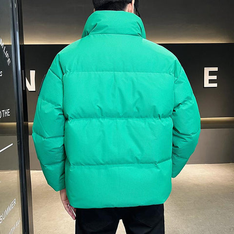 Parkas Fashion Zipper Coats Korean Man Thicken-Veeddydropshipping Parkas Fashion Zipper Coats Korean Man Thicken-Veeddydropshipping