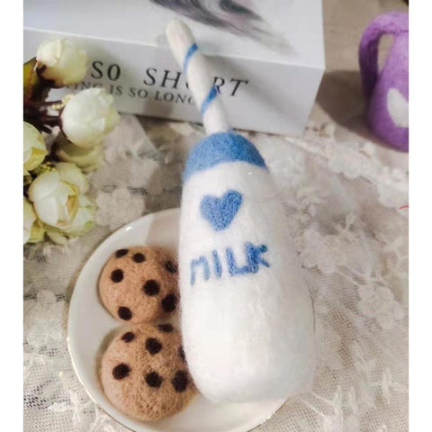 DIY Baby Wool Felt Milk Bottle+Cookies Decorations Newborn Photography-TB00777-Veeddydropshipping DIY Baby Wool Felt Milk Bottle+Cookies Decorations Newborn Photography-TB00777-Veeddydropshipping
