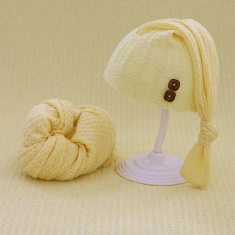 Baby Photography Props Baby Photo Hat + Wrap Rainbow Color Knitted-TB00818-Veeddydropshipping Baby Photography Props Baby Photo Hat + Wrap Rainbow Color Knitted-TB00818-Veeddydropshipping