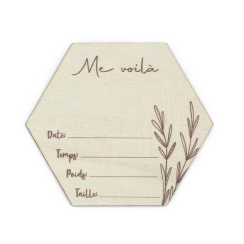 Baby Milestone Cards French Photo Card Newborn Keepsake Baby-TB00796-Veeddydropshipping Baby Milestone Cards French Photo Card Newborn Keepsake Baby-TB00796-Veeddydropshipping