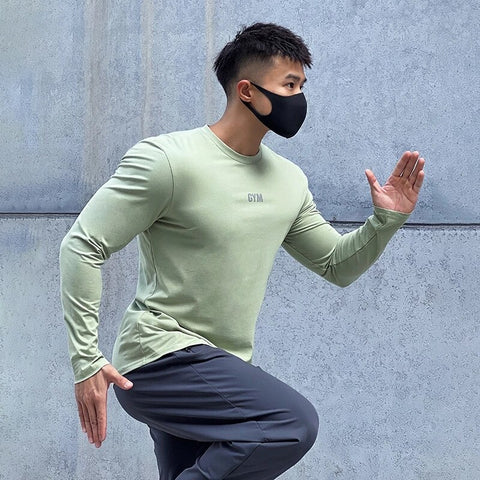 Men's Autumn New Collection Fitness Long Sleeve Men's Sports Outdoor Leisure-Veeddydropshipping