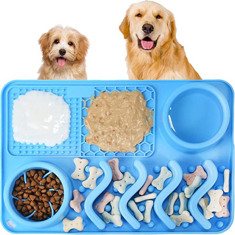 3 in 1 Slow Feeder Dog Bowls-Veeddydropshipping
