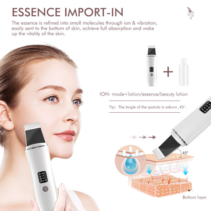 4-in-1 Ultrasonic Blackhead Peeling Beauty Device-Veeddydropshipping