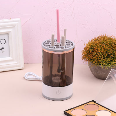 Women Portable Electric Makeup Brush Cleaner With USB-Veeddydropshipping