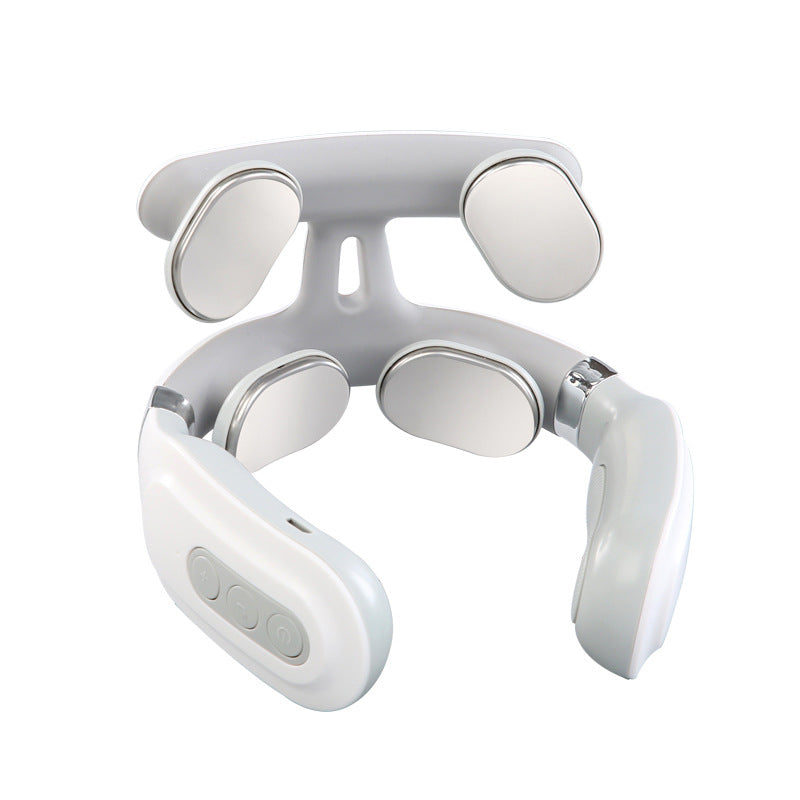   5ModesNeckMassagerElectricIntelligentHeatingNeckProtectorNeckRelaxationForPainRelief-Veeddydropshipping-1