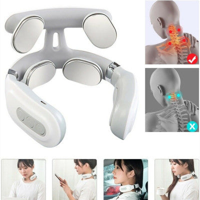    5ModesNeckMassagerElectricIntelligentHeatingNeckProtectorNeckRelaxationForPainRelief-Veeddydropshipping-2