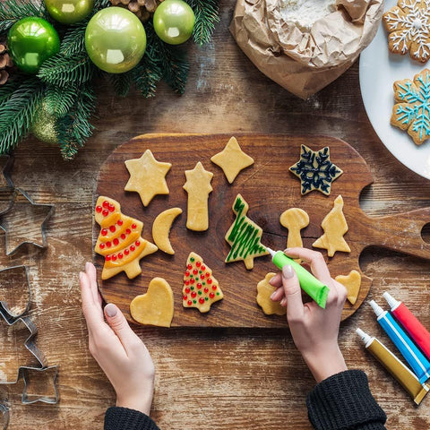       6PcsStainlessSteelChristmasCookieMouldsChristmasTreeSnowman-Veeddydropshipping-2