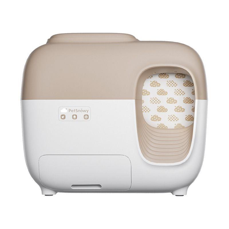 APP Intelligent Cat Litter Box Fully enclosed deodorization--Veeddydropshipping