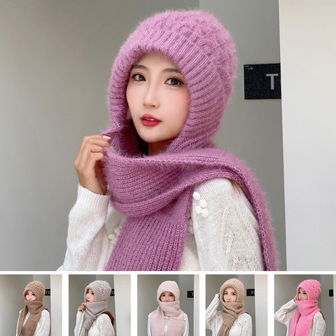 AutumnAndWinterPaddedDoubleLayerSiameseScarfHat-Veeddydropshipping-1