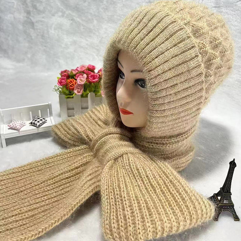AutumnAndWinterPaddedDoubleLayerSiameseScarfHat-Veeddydropshipping-4