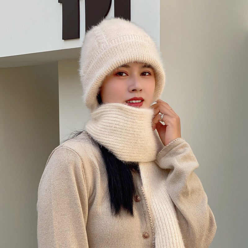 AutumnAndWinterPaddedDoubleLayerSiameseScarfHat-Veeddydropshipping-5