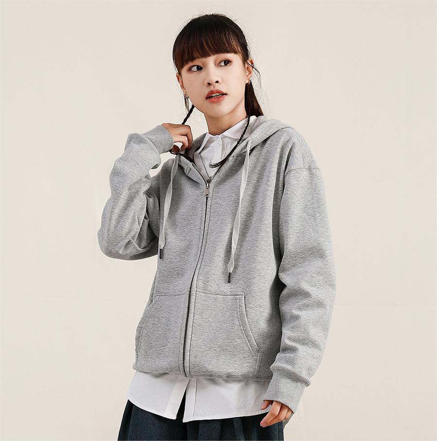     AutumnAndWinterPaddedSweaterZipperHoodieJacketCustomized-Veeddydropshipping-1