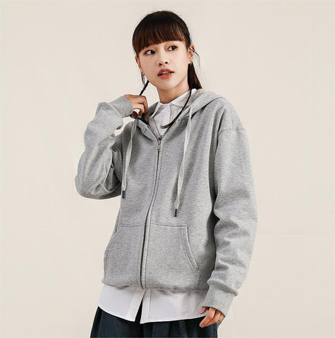     AutumnAndWinterPaddedSweaterZipperHoodieJacketCustomized-Veeddydropshipping-1