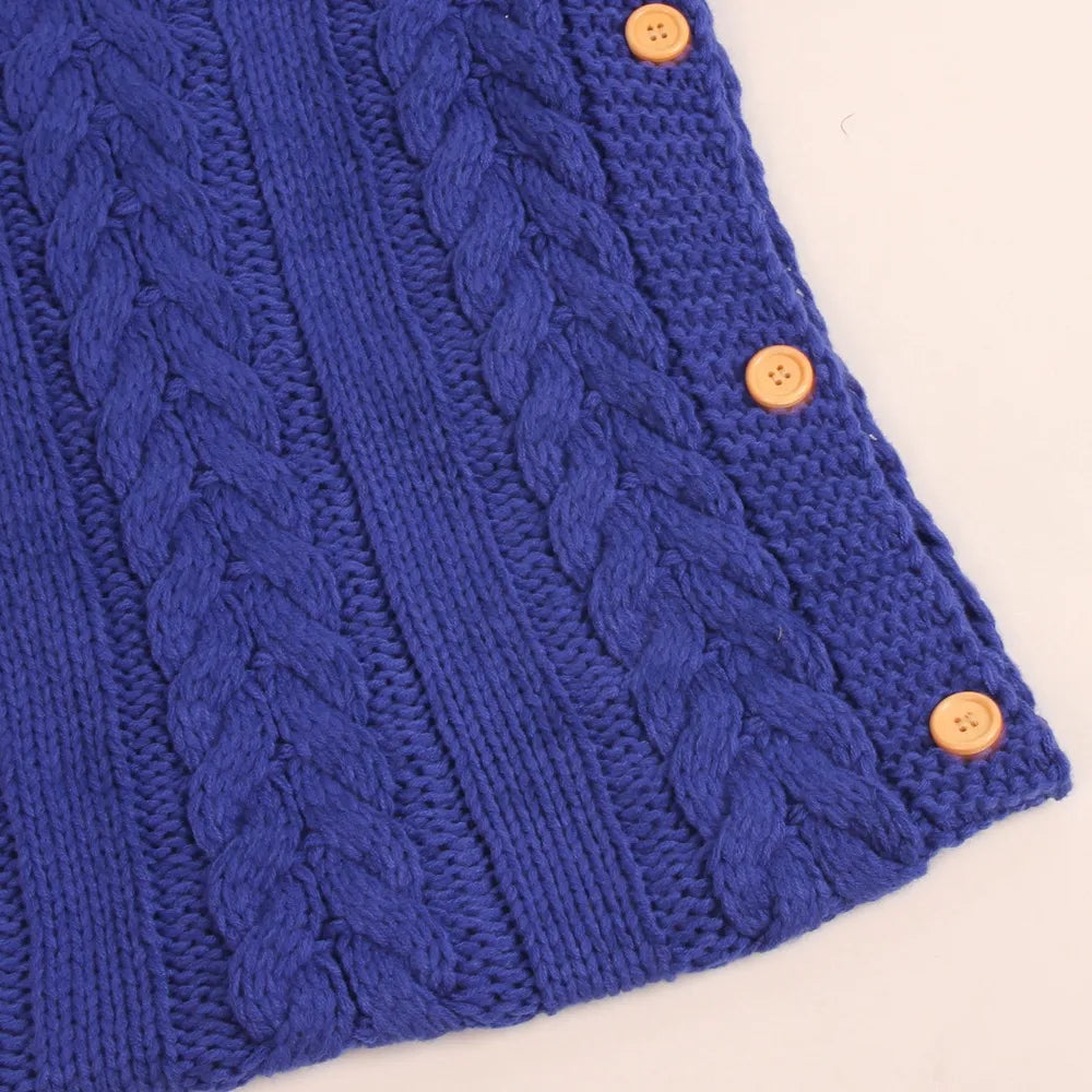 BabyKnittedSleepingBagPureColourCuddleBlanket-Veeddydropshipping-3