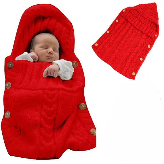 BabyKnittedSleepingBagPureColourCuddleBlanket-Veeddydropshipping-6