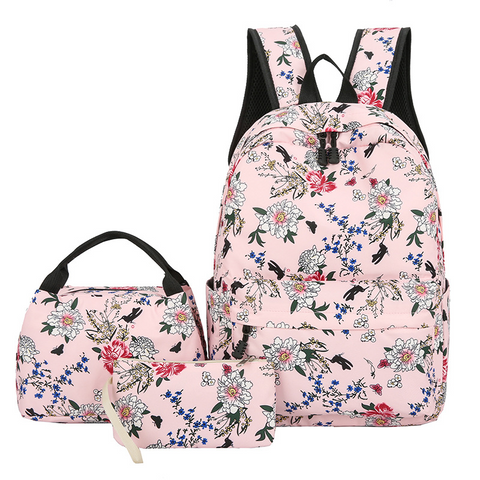CampingFloralBags3pcsSchoolbagBackpackLunchBagAndWallets-veeddydropshipping-11