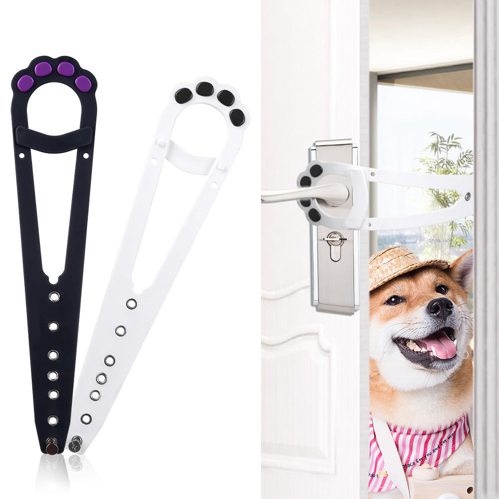CatDoorBracketLatchPreventsDogAccess-Veeddydropshipping_1