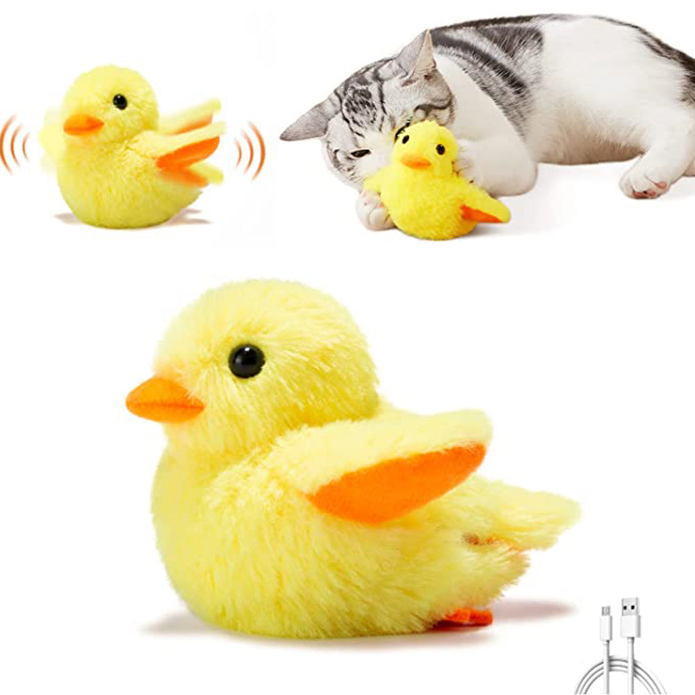    CatToysRechargeableFlappingDuckChristmasGift-Veeddydropshipping-11