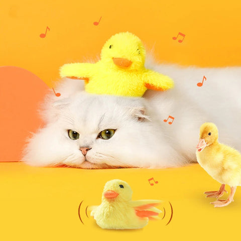       CatToysRechargeableFlappingDuckChristmasGift-Veeddydropshipping-1