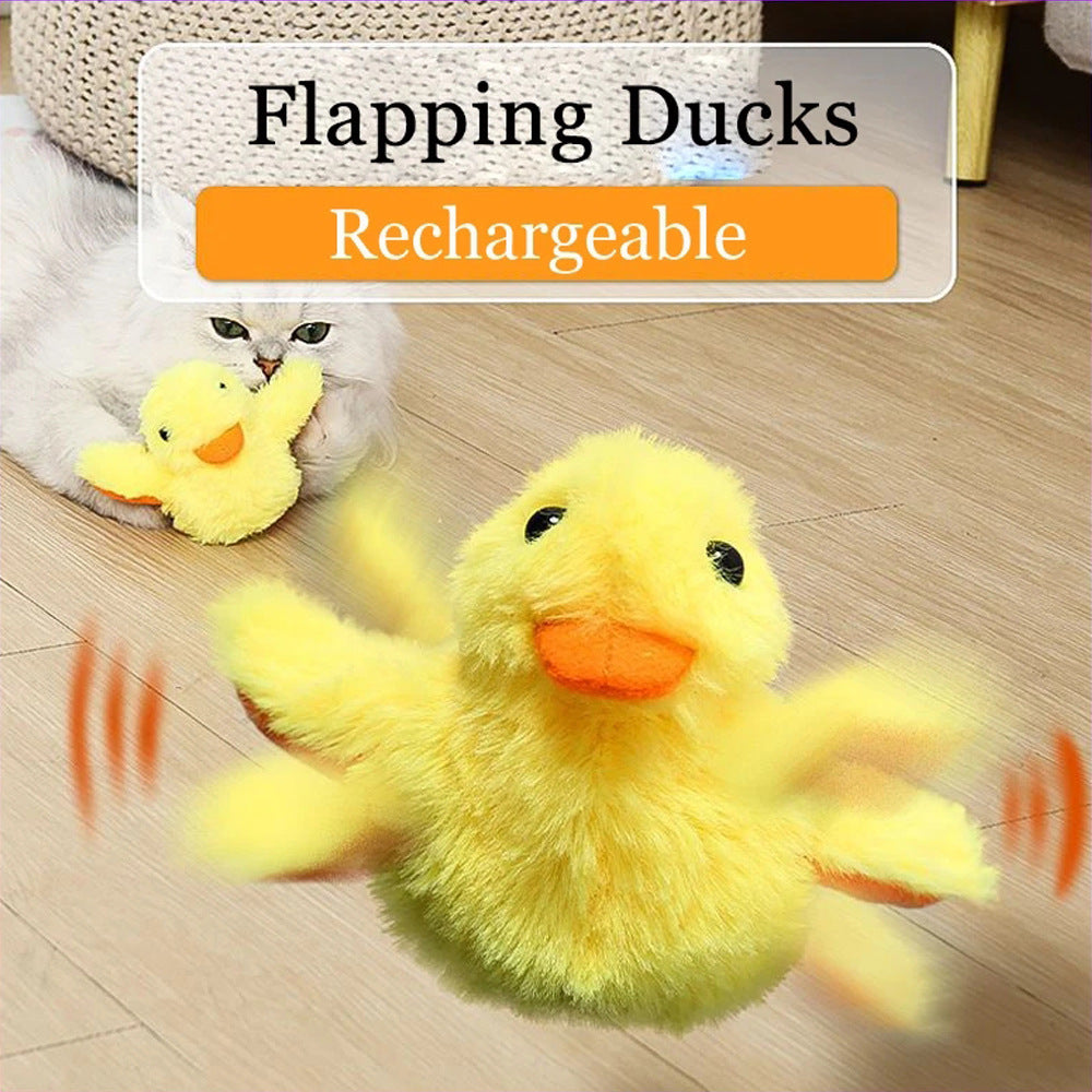    CatToysRechargeableFlappingDuckChristmasGift-Veeddydropshipping-3