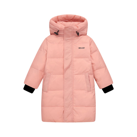 Children Long Coat Hooded Jacket Winter Boys-Veeddydropshipping