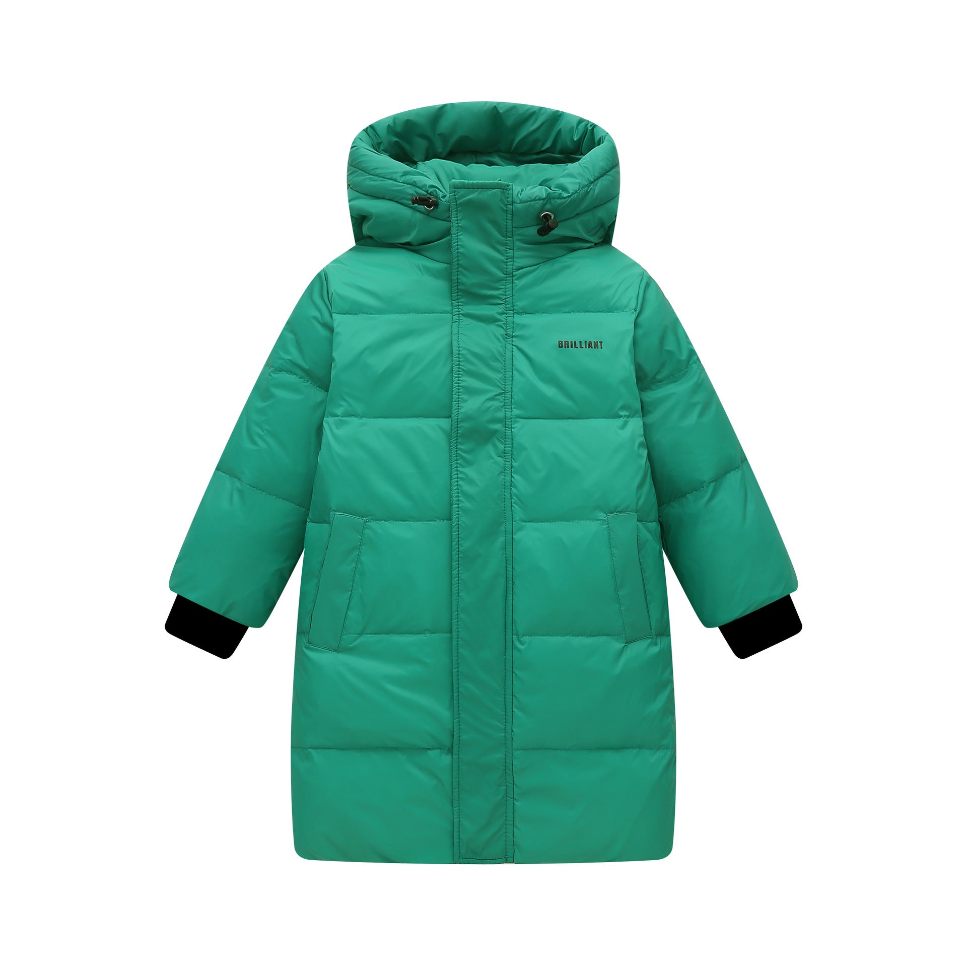 Children Long Coat Hooded Jacket Winter Boys-Veeddydropshipping