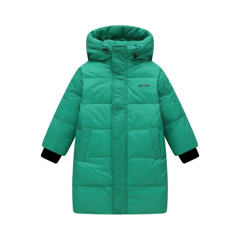 Children Long Coat Hooded Jacket Winter Boys-Veeddydropshipping
