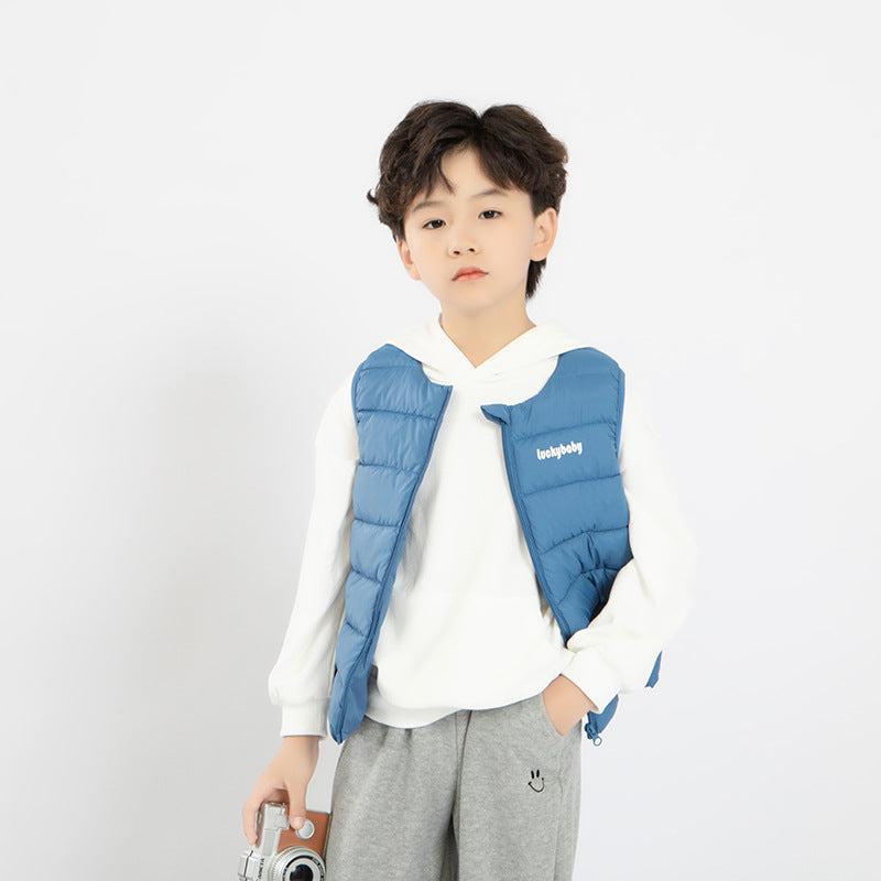 Children Vest Kids Thicken Waistcoat Warm Outerwear-Veeddydropshipping