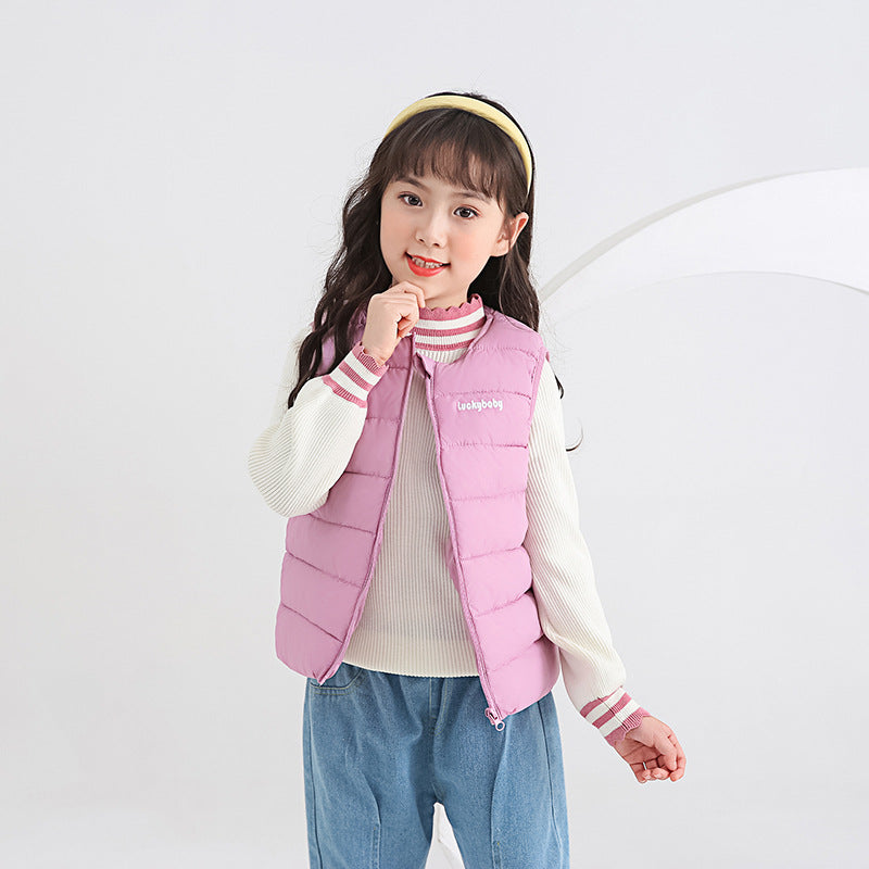 Children Vest Kids Thicken Waistcoat Warm Outerwear-Veeddydropshipping