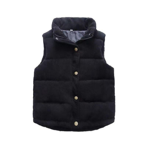 Children Vests Girls Boys Kids Corduroy Jackets-Veeddydropshipping