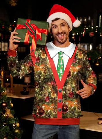       Christmas3DDigitalPrintCrewNeckMen_sHoodlessSweatshirt-Veeddydropshipping-5
