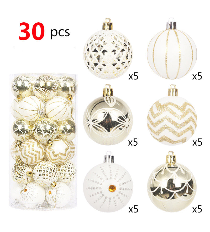    ChristmasBallsPaintedShapedHangingBallsChristmasTreeHangings-Veeddydropshipping-10