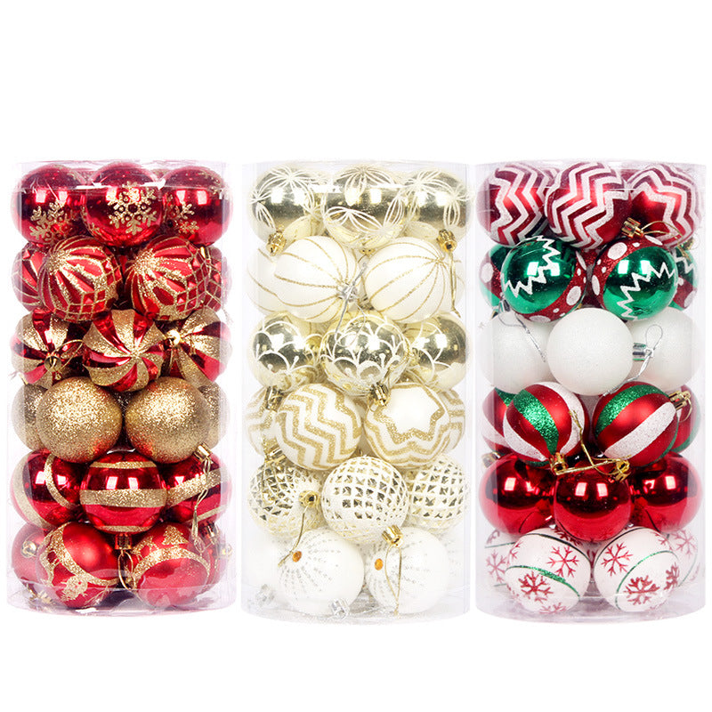       ChristmasBallsPaintedShapedHangingBallsChristmasTreeHangings-Veeddydropshipping-3