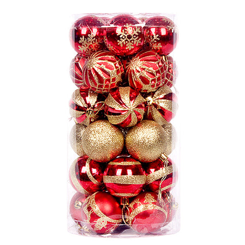       ChristmasBallsPaintedShapedHangingBallsChristmasTreeHangings-Veeddydropshipping-4
