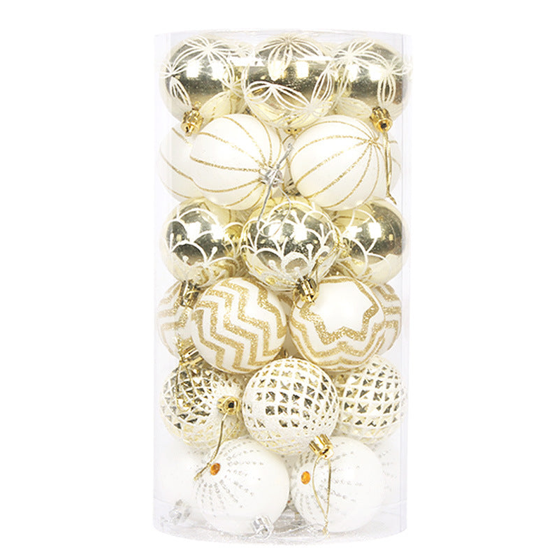       ChristmasBallsPaintedShapedHangingBallsChristmasTreeHangings-Veeddydropshipping-5