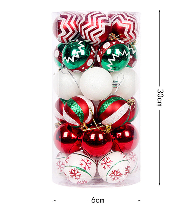    ChristmasBallsPaintedShapedHangingBallsChristmasTreeHangings-Veeddydropshipping-6