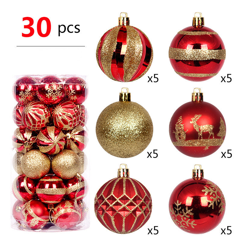       ChristmasBallsPaintedShapedHangingBallsChristmasTreeHangings-Veeddydropshipping-9