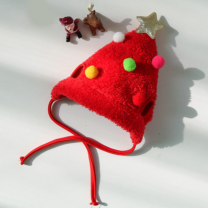       ChristmasDecorationPetSantaHatDroolBibs-Veeddydropshipping-10