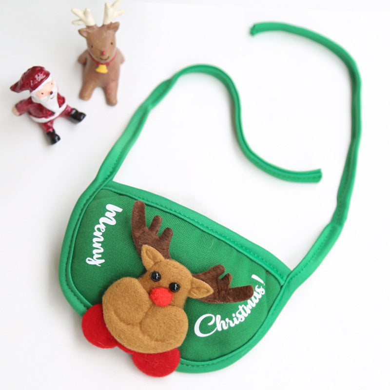    ChristmasDecorationPetSantaHatDroolBibs-Veeddydropshipping-8