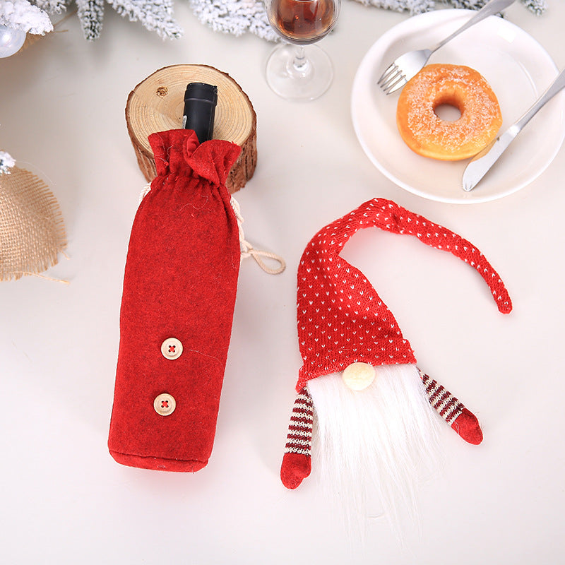       ChristmasDecorationsWineBottleChampagneSetHotelTablewareSupplies-Veeddydropshipping-3