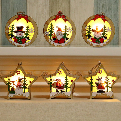 ChristmasDecorationsWoodenGlowingHangingChristmasGifts-Veeddydropshipping-1
