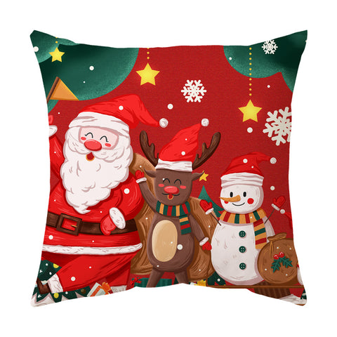    ChristmasDecorativePillowSofaCushionChristmasOldManCushionSet-Veeddydropshipping-10