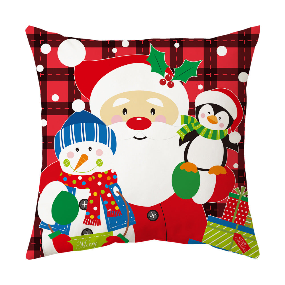    ChristmasDecorativePillowSofaCushionChristmasOldManCushionSet-Veeddydropshipping-7