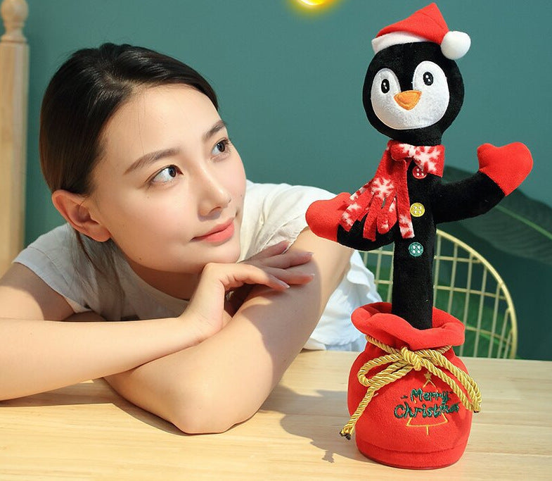       ChristmasElectricPlushToysSingingAndDancingElectricToys-Veeddydropshipping-4